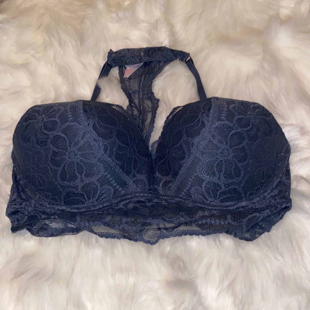 VS Pink Lace Push-Up Bra/Bralette Sz L Sexy